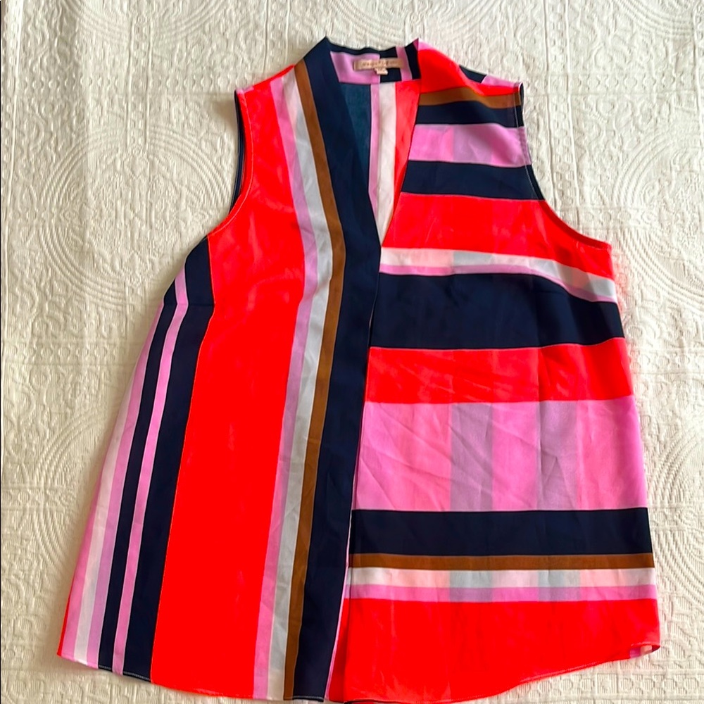 Gibson Latimer Multicolor Striped Tank Top